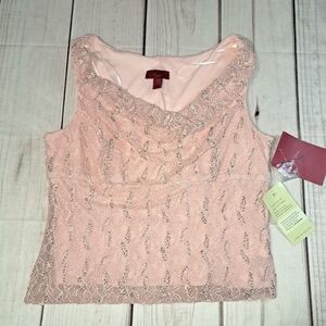 JS Collection Beaded Party Top Small Pull.  Size 16